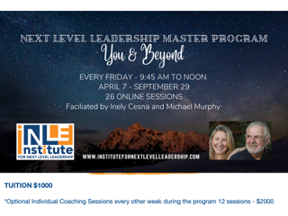 Next Level Leadership Master-Program. Your And Beyond